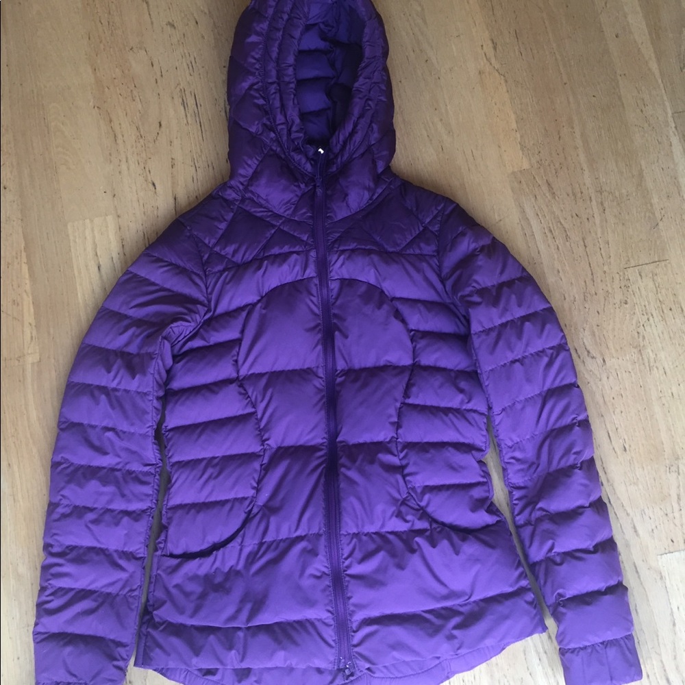 Lulul lemon Goose down jacket size 2